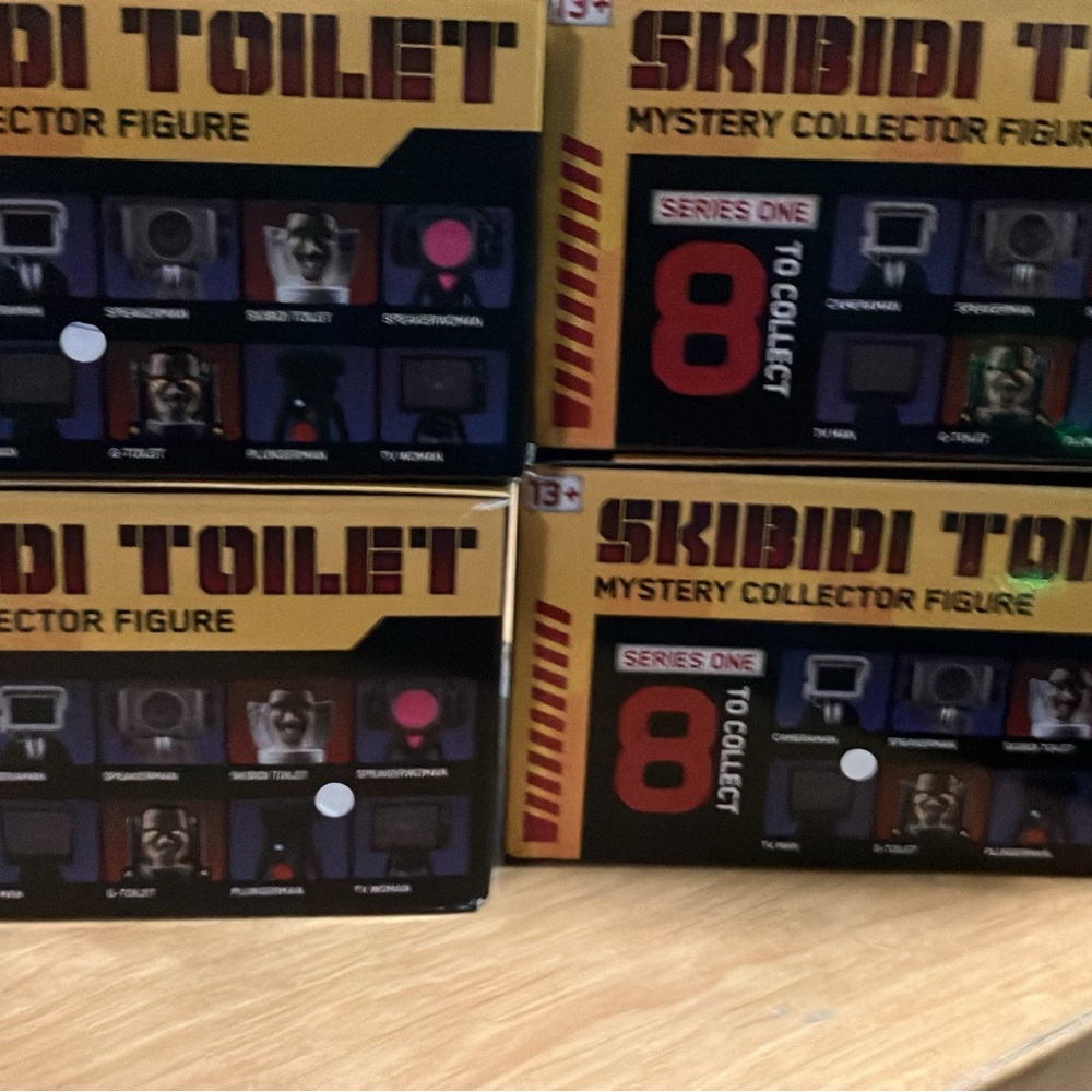TV Man Skibidi Toilet Mystery Collector Figures